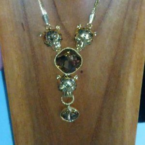 Gold Panther necklace